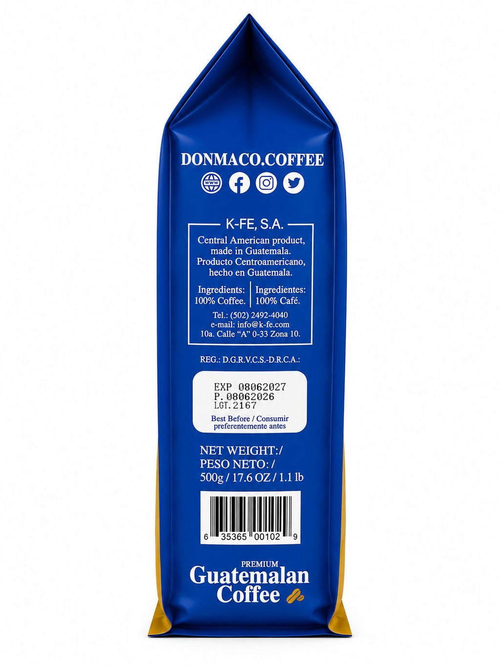 DMC Tueste Medio molido 500g