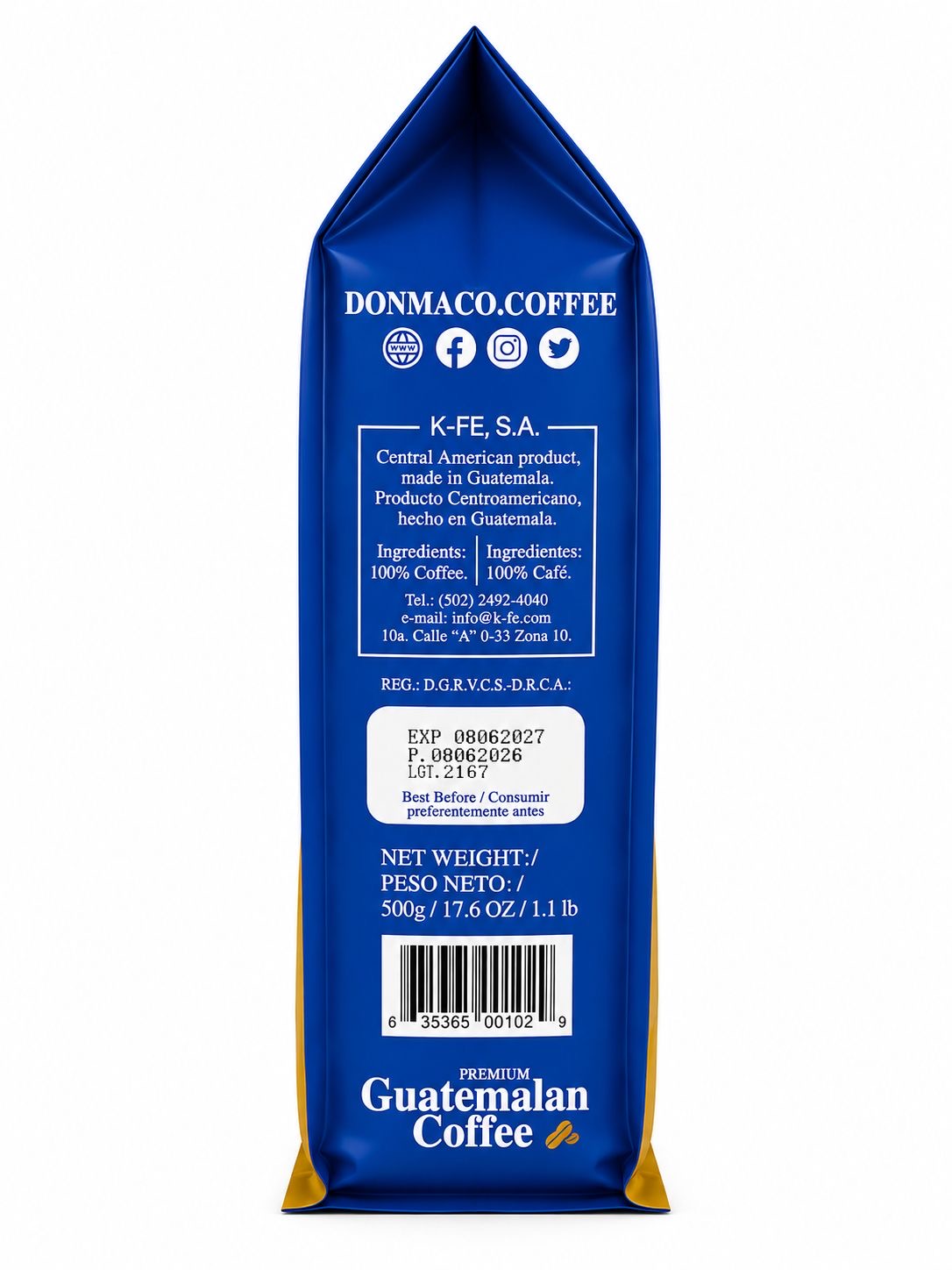DMC Tueste Medio molido 500g